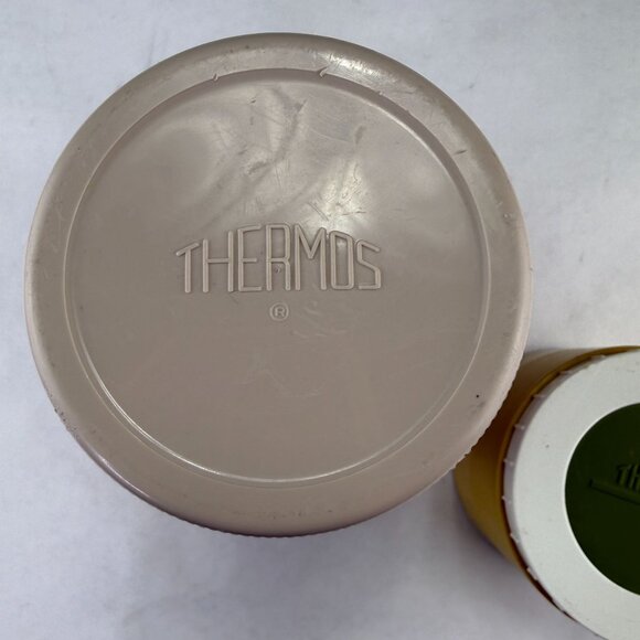 Vintage Retro Thermos King Seeley Stacking Connecting Ring 2 Bottles - Picture 6 of 16